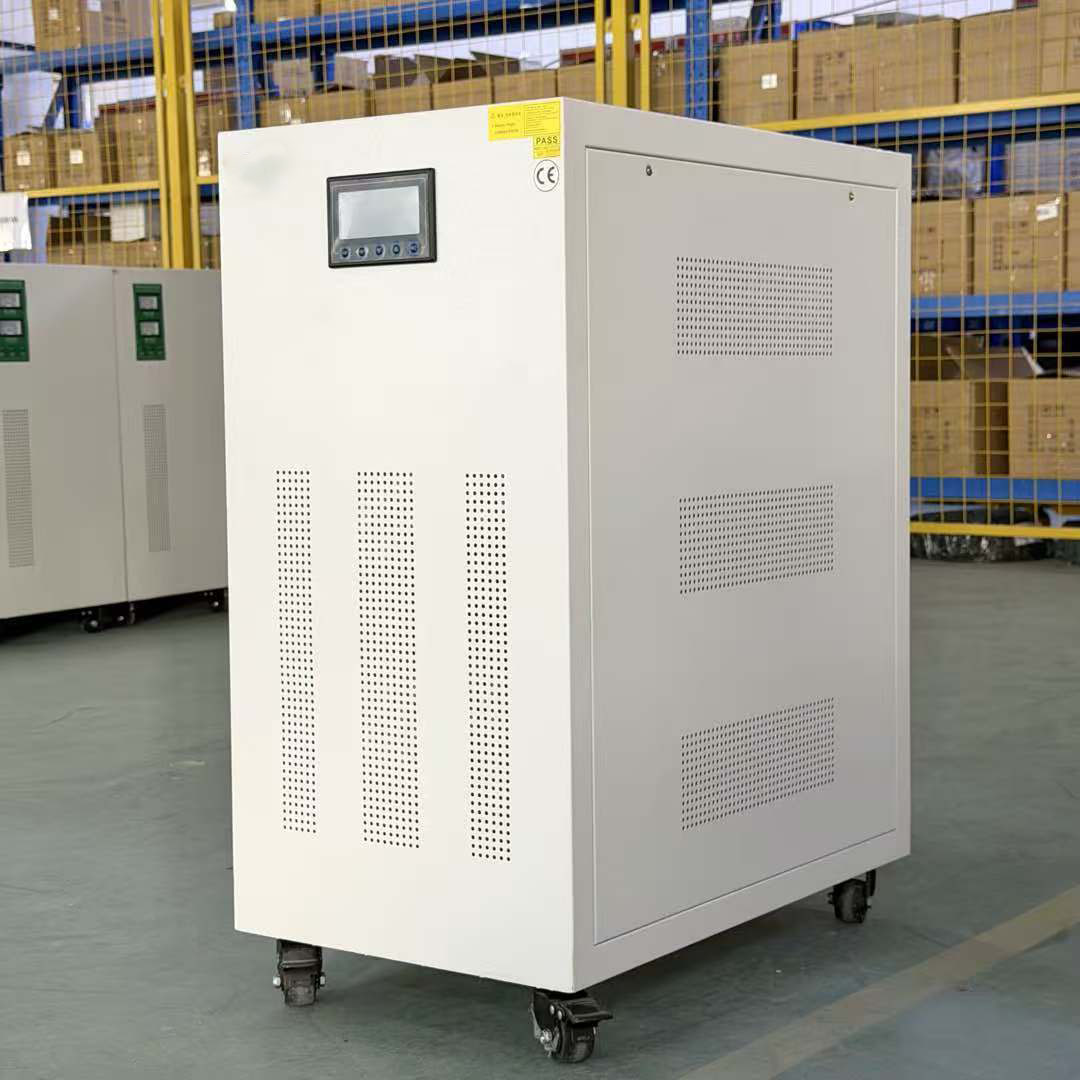220v Single Phase AC Voltage Regulator AVR Automatic Voltage Stabilizer 15-300KVA Servo Motor