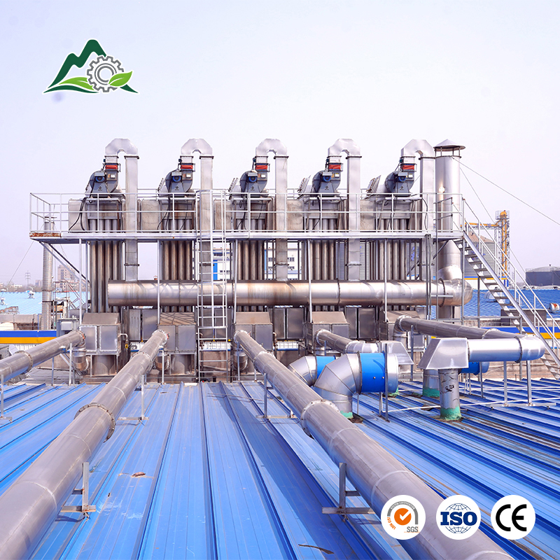 Meet Emission Standard Industrial Wet Electrostatic Tar Removal Gas Generator Wet Electrostatic Precipitator