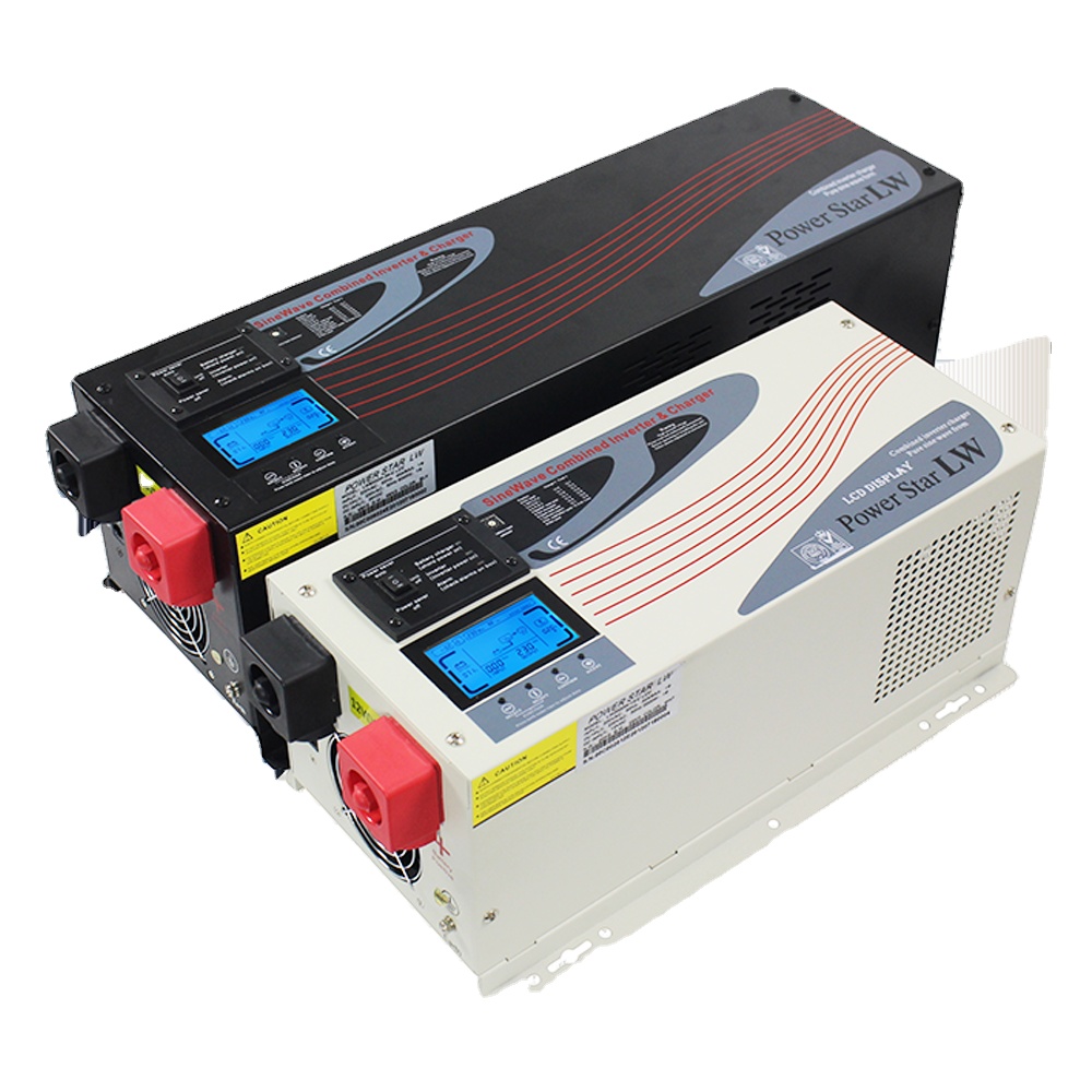 3KW 12v 48v Pure Sine Wave Inverter Charger 24Vdc 240Vac Input to 120V 240V AC Split Phase Output 9000w Surge Battery Inverter
