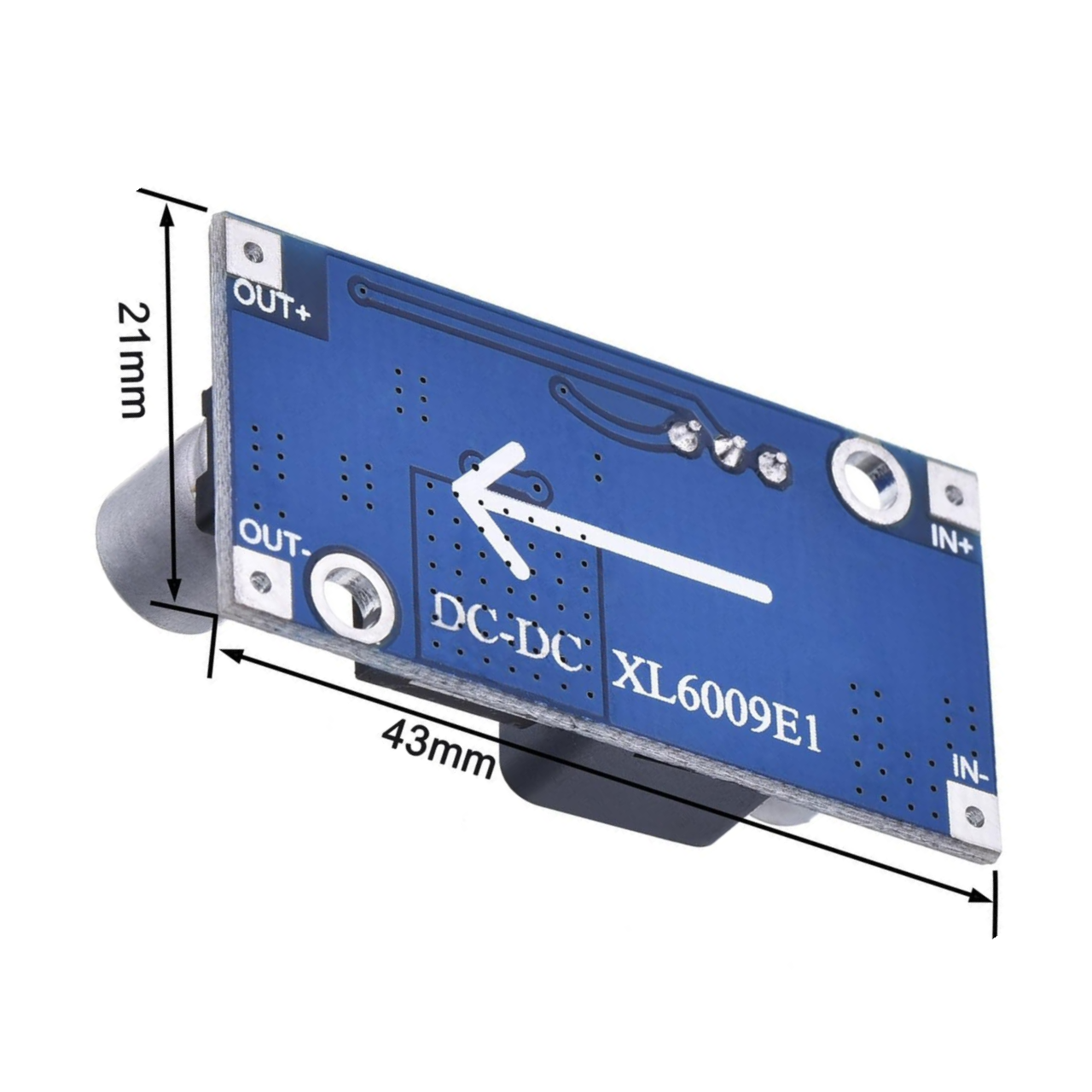 XL6009 Boost Module DC-DC Adjustable Module DC3-30V to DC5-35V Output Voltage Power Converter Circuit Board Module DSN6009