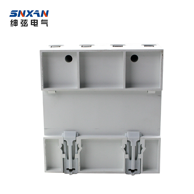DIN Rail Mounted Over / Under Voltage Protector Smart Circuit Breaker Power Line Protection Three-phase VA Protector 3P+N