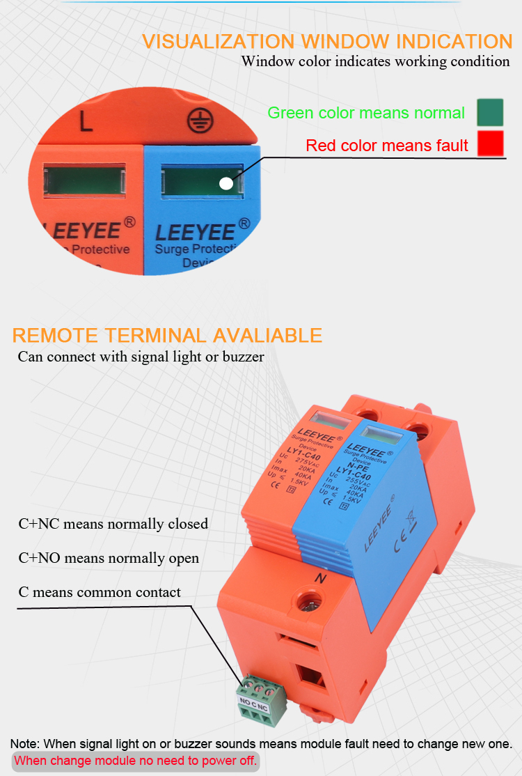 Surge Protection Device View 3