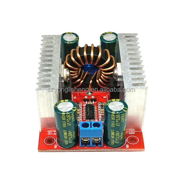 DC-DC 400W Step-up Converter Module Voltage Constant LED Boost Drive 8.5-50V To 10-60V 15A Power Supply Module