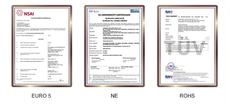 Certifications