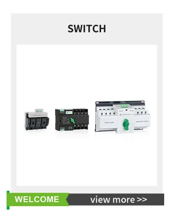 2p DIN Rail Uninterruptible Dual Power Supply ATS Dual Power Automatic Transfer Switch