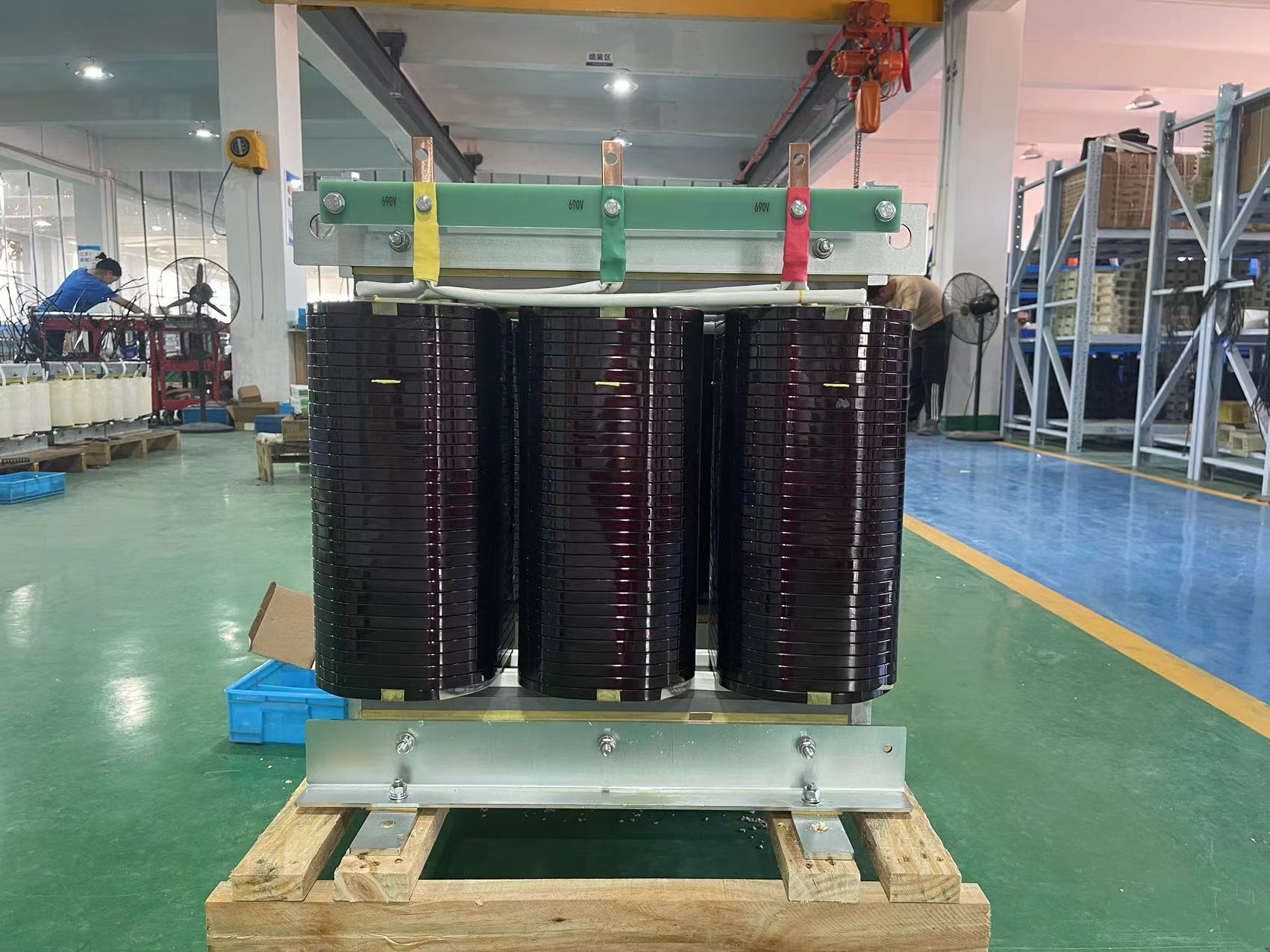 50kVA Step Down/Up 3 Phase Dry Type Isolation Transformer 480V 220V 50/60Hz ISO CE Certified IEC60076 Standard
