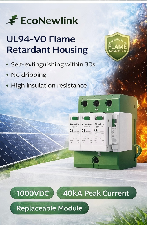 Factory Direct GSP9/GSP9-C40PV Photovoltaic DC SPD Primary Lightning Protection Surge Protector 3P 40KA