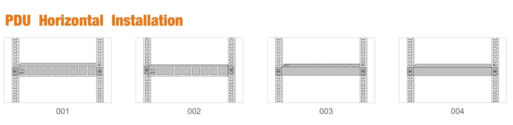 Reliable 19-Inch Rack PDU with 6, 8, 10, and 12 Socket Options Power Distribution Unit for Server Racks