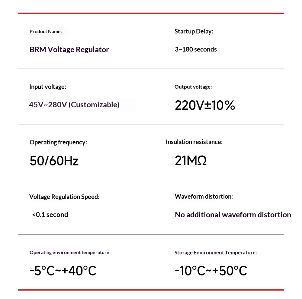 Fully Automatic Household 220V Voltage Stabilizer ultra Low Voltage 45-280V AC air Conditioner Regulated Power Supply 10KVA LED
