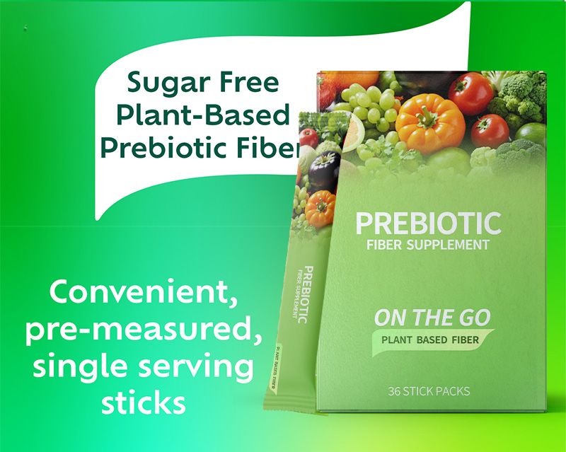 Factory OEM Prebiotic Fiber Supplement Powders Strip-shaped Bag Prebiotics Fiber Powder