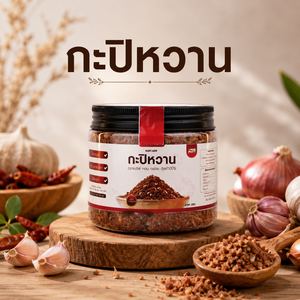 Premium Sweet Shrimp Paste 500g Made from Quality Fermented Shrimp Blended with a Traditional Thai Sweet Recipe