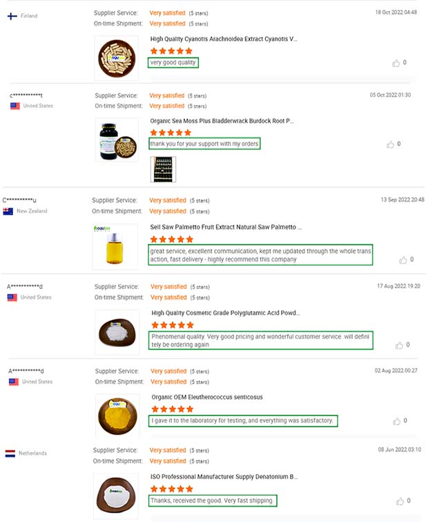 Client positive feedback review 2