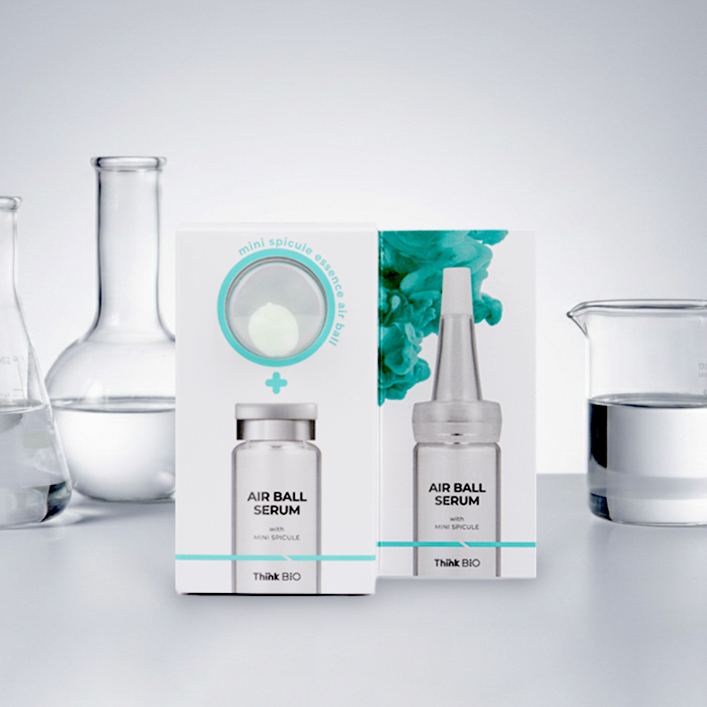 Think Bio Airball Serum Mini Spicule Freeze-Dried Active Ball Combined Pore Shrinking Firming Skin Renewal Soothing Anti-Aging