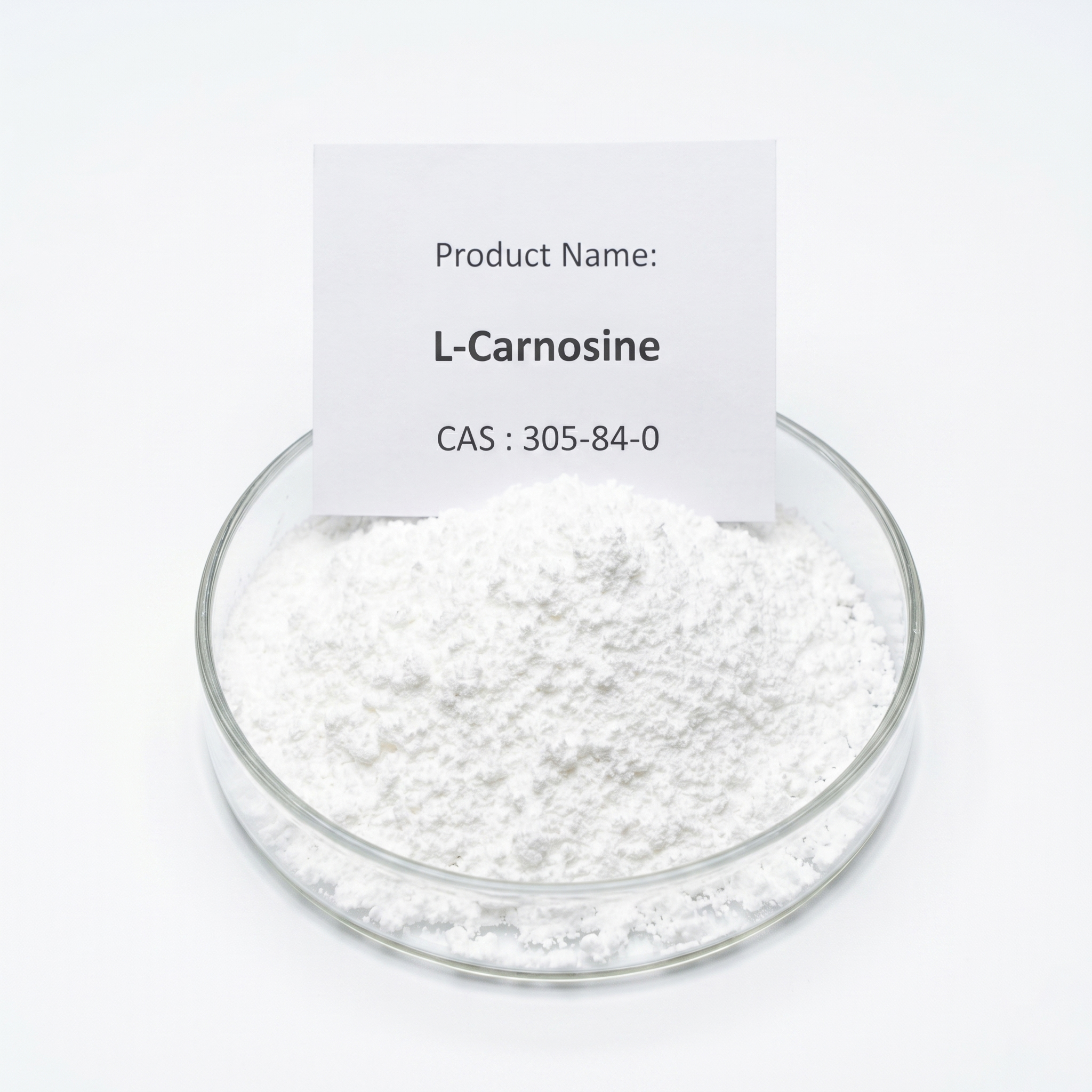 Natural Fermented L-Carnosine Powder Non-Synthetic | Bio-based Eco-friendly Anti-glycation Ingredient