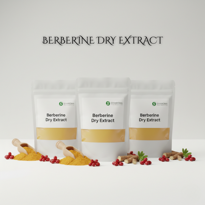 Berberine Botanical Dry Extract Powder Food Grade Natural Ingredients for Nutritional Blends and Global Commercial Markets