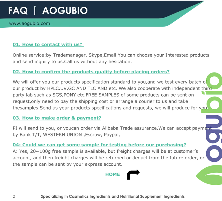 Frequently Asked Questions Overview