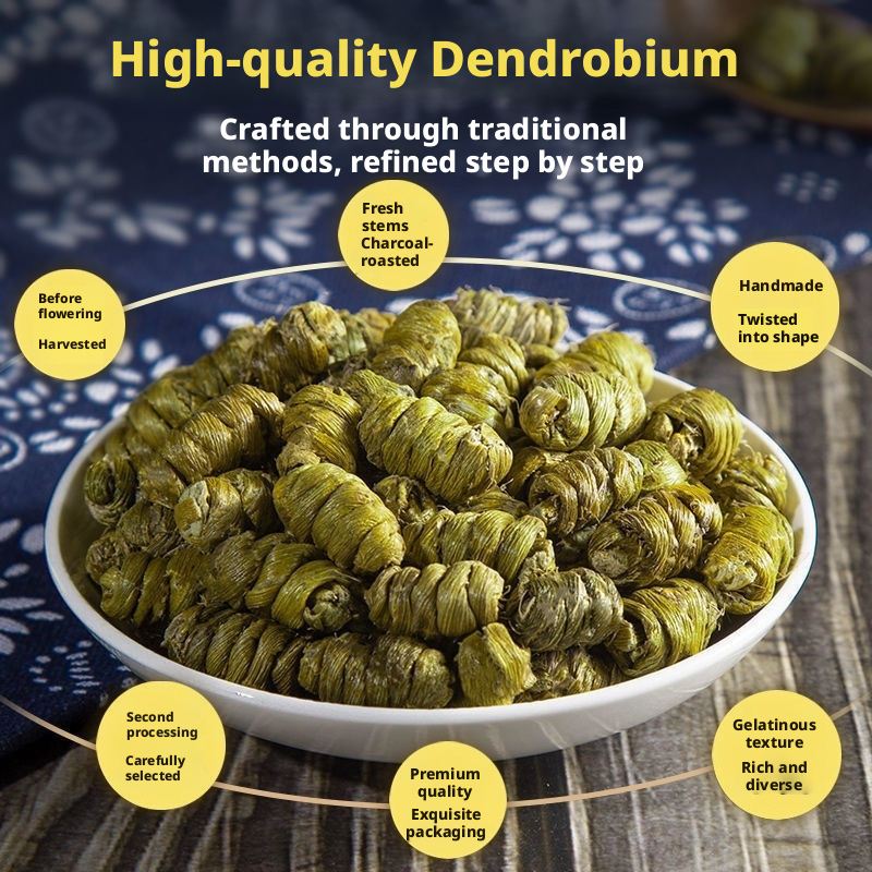 5-Year Growth Authentic Dendrobium Fermenting Powder for Soup Making-Nutritious Ingredients 250g Per Can 1 Year Shelf Life