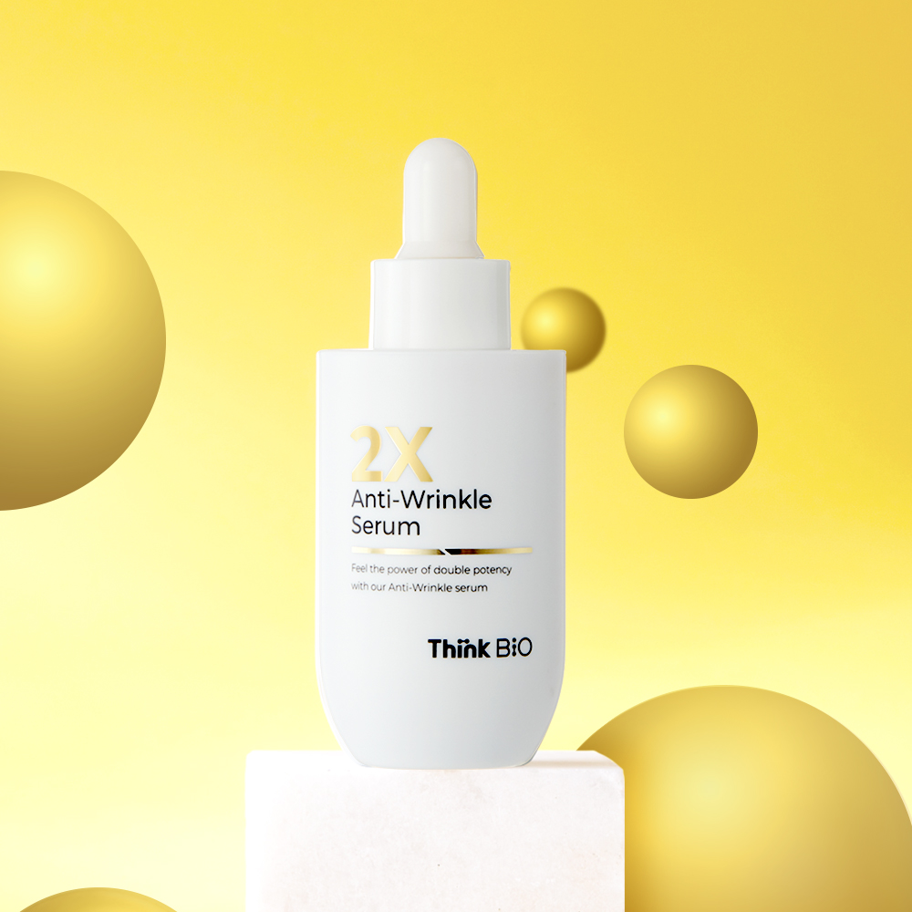 [Think Bio] 2X Anti-Wrinkle Liquid Serum Advanced Anti-Aging Face Care Firming Smoothing Bakuchiol Adenosine 3-Year Shelf Life