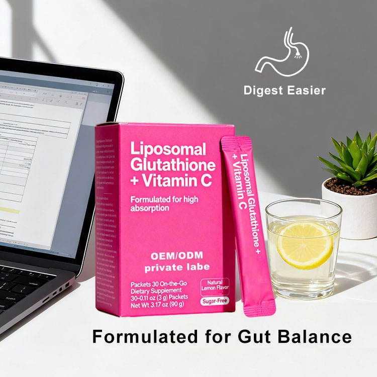OEM High-Quality Ingredients Glutathione with Vitamin Sugar-Free Liposomal Glutathione Powder
