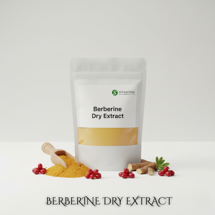 Berberine Botanical Dry Extract Powder Food Grade Natural Ingredients for Nutritional Blends and Global Commercial Markets