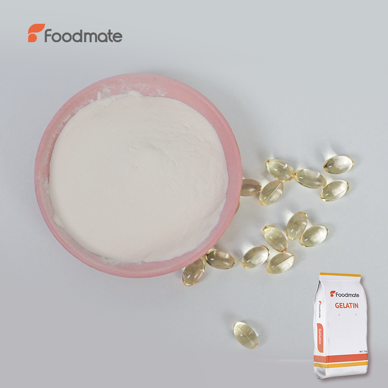 Unflavored Fish Gelatin Food Grade Marine Gelatin Powder Food Grade Gelatin Gelatin Capsule Shells Gelatin Powder
