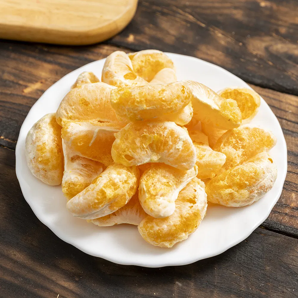 Freeze Dried Sweet Orange Segments Breakfast Cereal Blending Ingredient