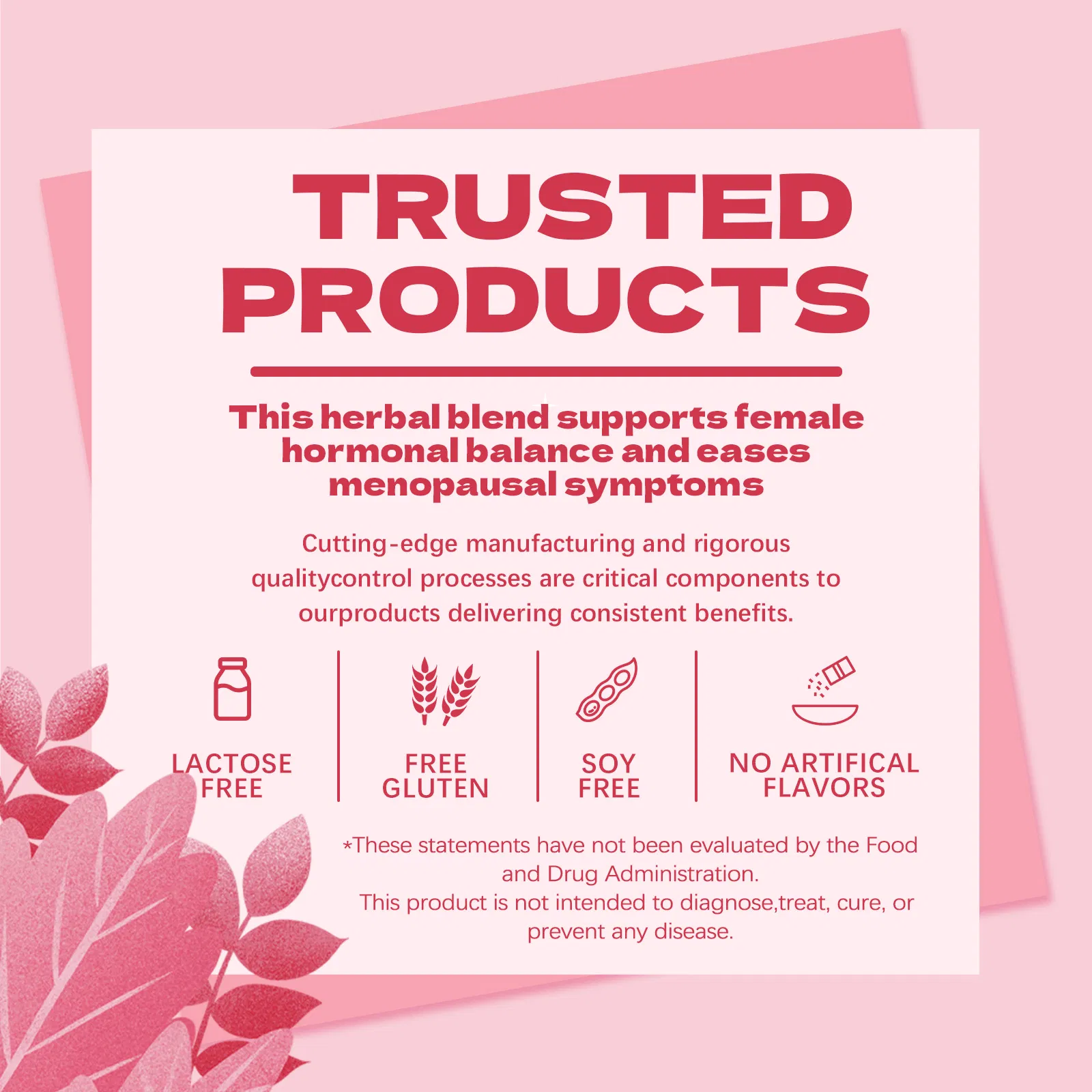 Natural Hormone Balance Formula: 11 Herbal Ingredients for Women