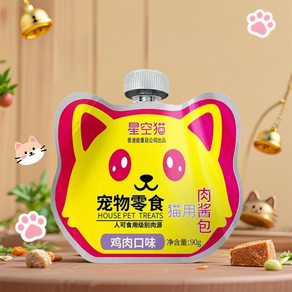 Customizable High Protein Wet Cat and Dog Food Dry and Wet Meat Ingredients with Chicken Duck Chicken Duck Meat Wet Dry Food