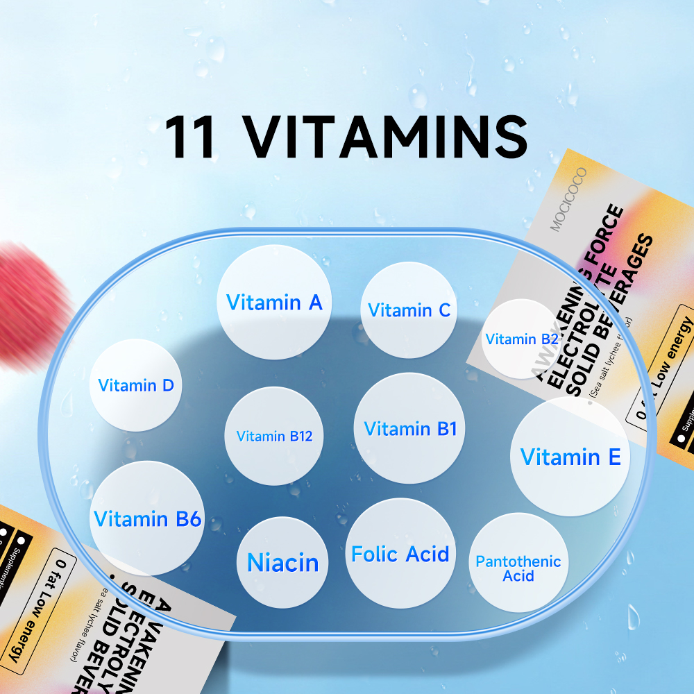 Custom Private Label Instant Electrolyte Water Hydration Mix Powder Energy Packets for Sports Nutrition Hydration Drink Powder