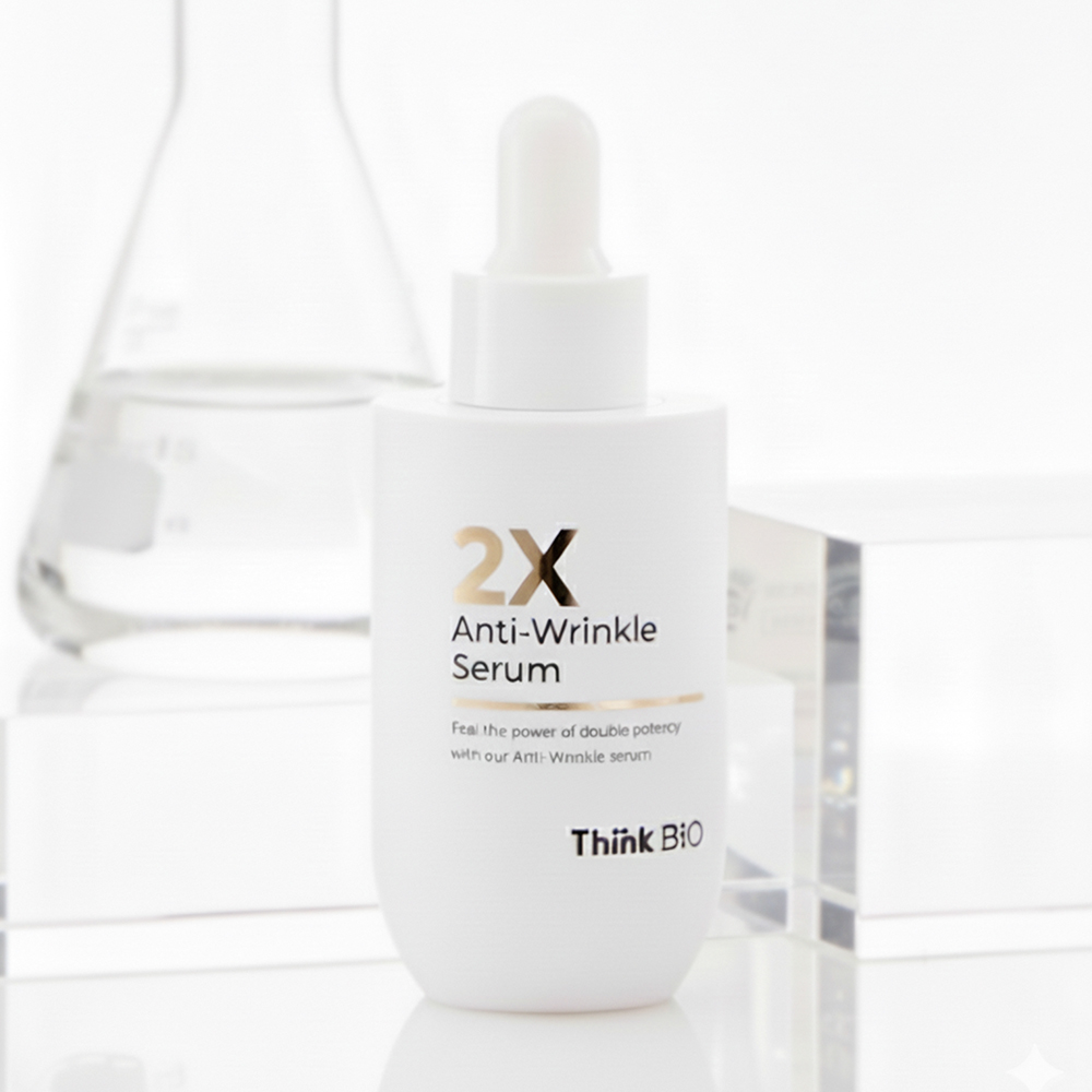 [Think Bio] 2X Anti-Wrinkle Liquid Serum Advanced Anti-Aging Face Care Firming Smoothing Bakuchiol Adenosine 3-Year Shelf Life