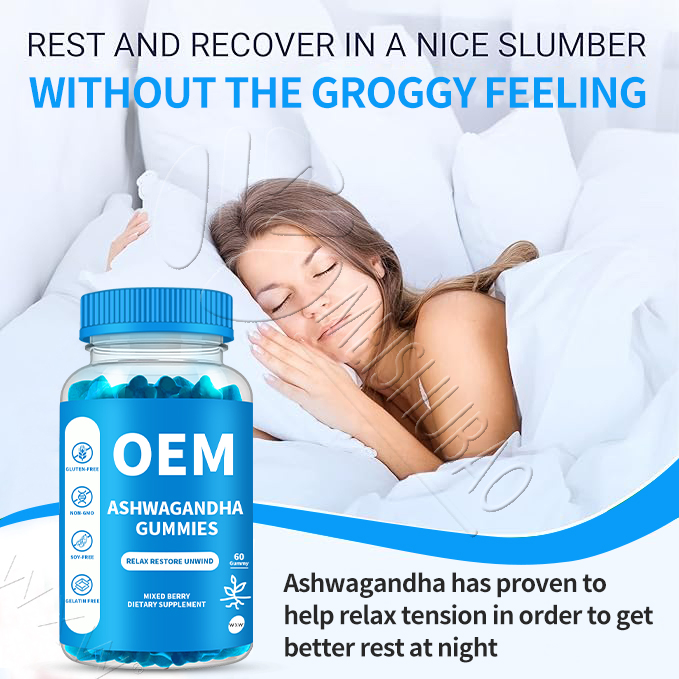 Energy and Mood Enhancing Ashwagandha Gummies with Natural Ingredients