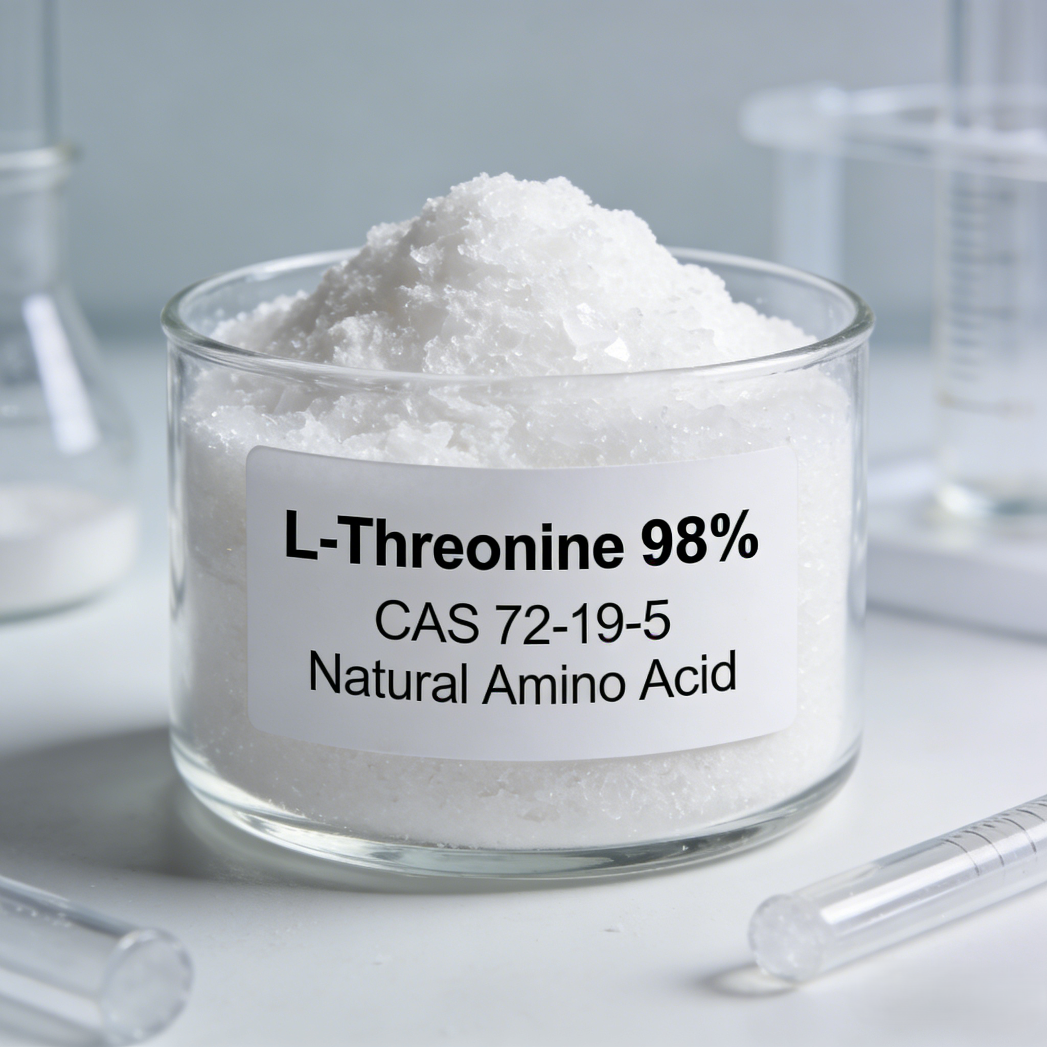 Chinese Factory 98% L-Threonine Natural Amino Acid Food Additives Nutrition CAS 72-19-5