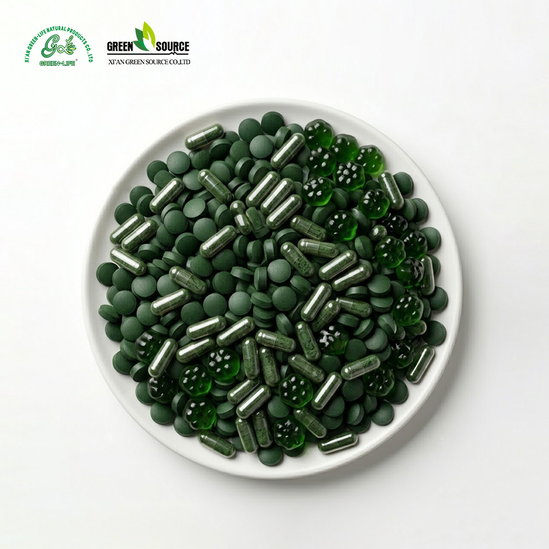 Organic Chlorella Powder Green Superfood Algae Broken Cell Wall Detox Immune Support Bulk Wholesale OEM Private Label