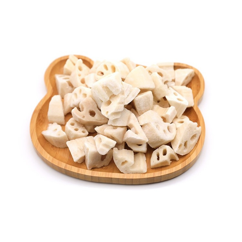Popular Frozen Lotus Root Dices Tasty Ingredient for Different Cuisine Dishes