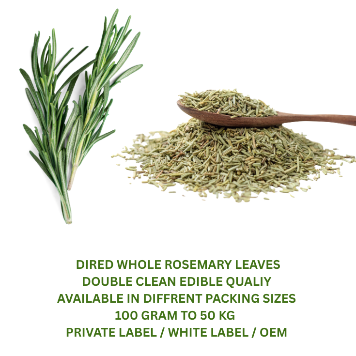 Handpicked Dried Rosemary Beauty Botanical Grade Leaves Multi-Purpose Household Chemicals for Hair Oil Infusion and DIY Masks