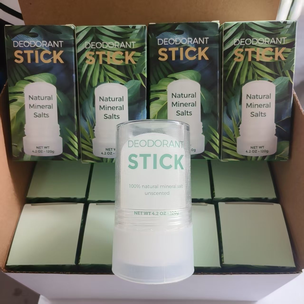 Wholesale CHK Natural Potassium Alum Stone Mineral Ingredient 20G-120G Sizes Naturally Inhibits Odor-Causing Bacteria Clogging