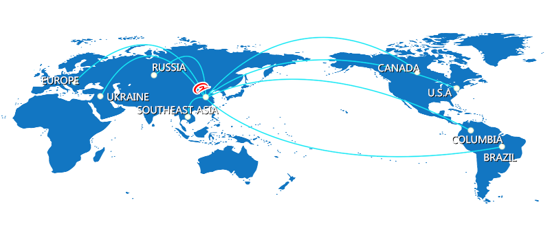 Global Delivery Routes