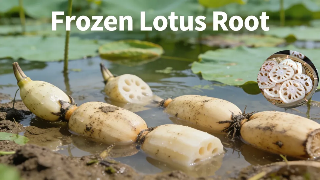 Popular Frozen Lotus Root Dices Tasty Ingredient for Different Cuisine Dishes