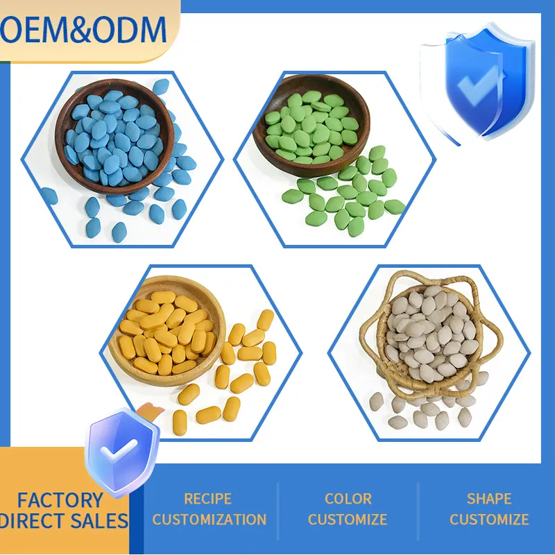 OEM/ODM Supported: Organic Men's Health Tablets — Boosts Immunity, Natural Ingredients, 500mg, Safe and Reliable