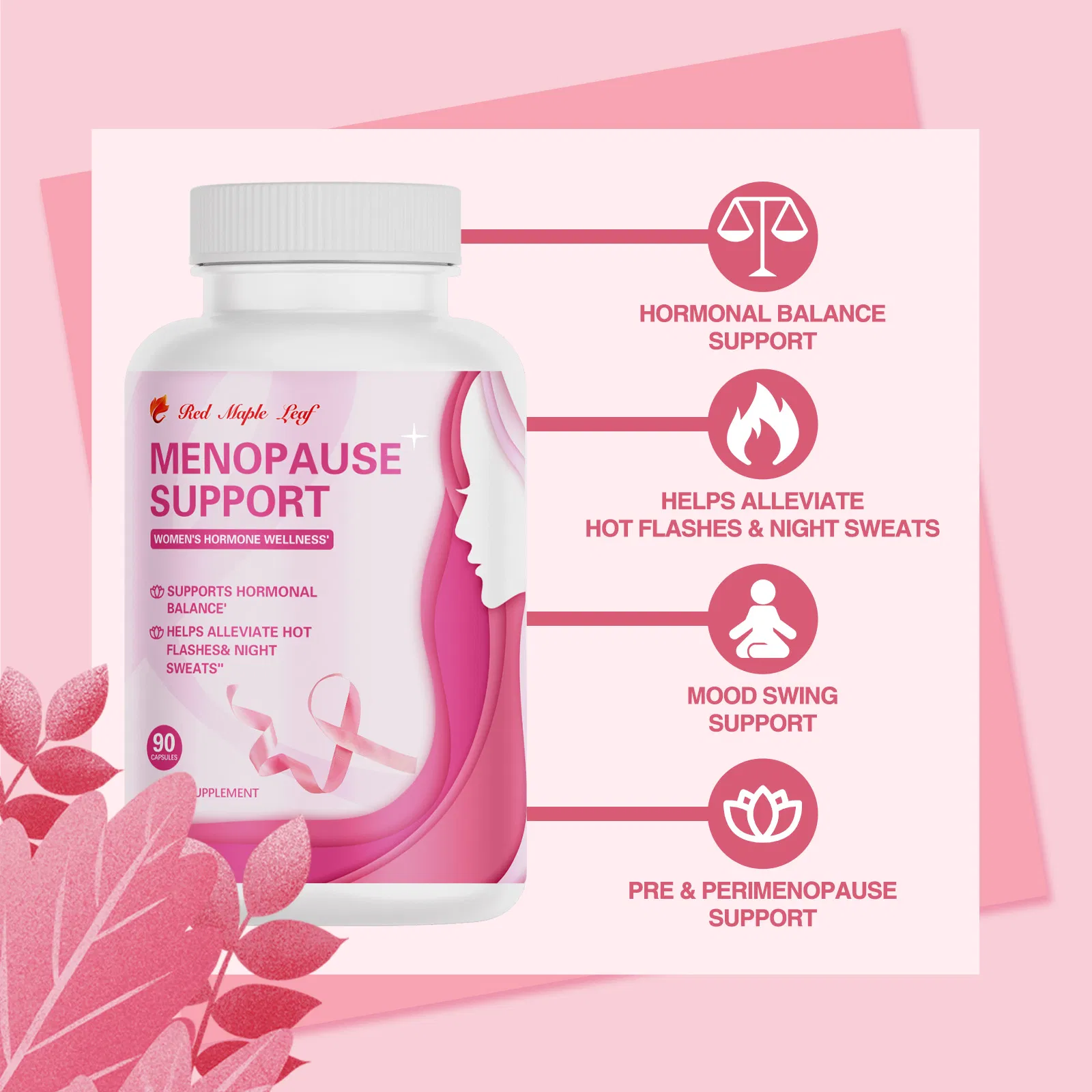 Natural Hormone Balance Formula: 11 Herbal Ingredients for Women