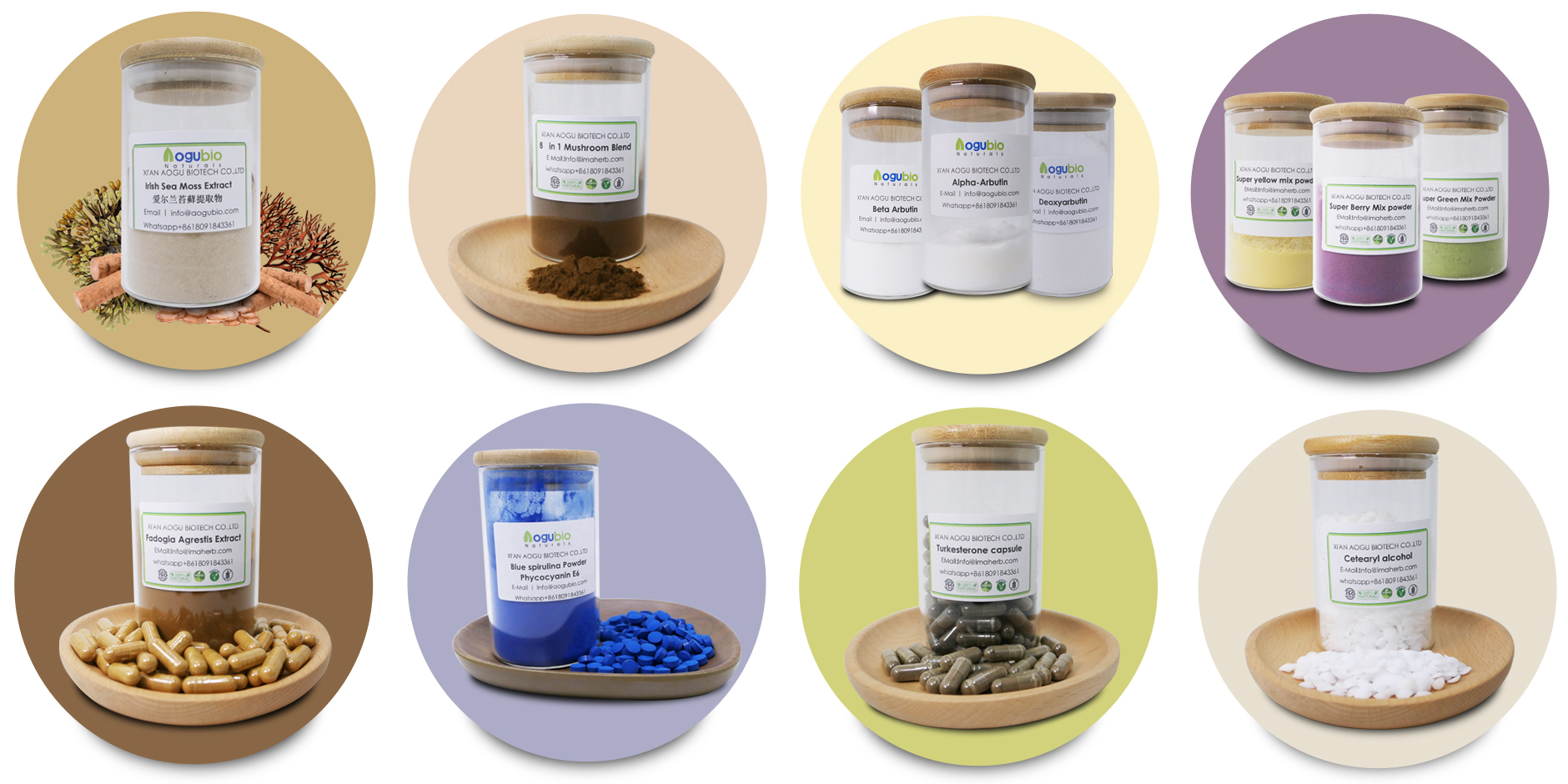AOGUBIO Supply OEM Capsules Lactobacillus Fermentum Food Ingredients From China Freeze-dried Probiotics Powder