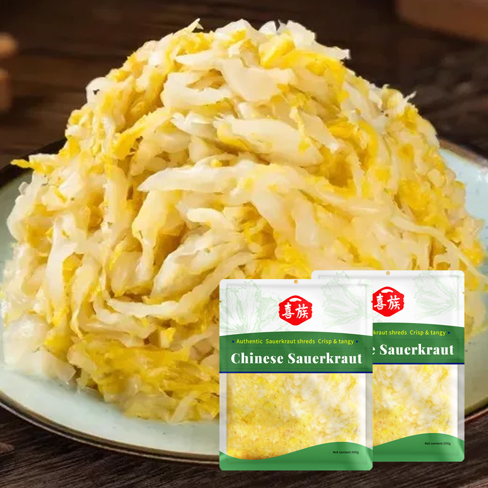 Raw Ingredients, Fermented Into Pure Sour Freshness-Chinese Sauerkraut