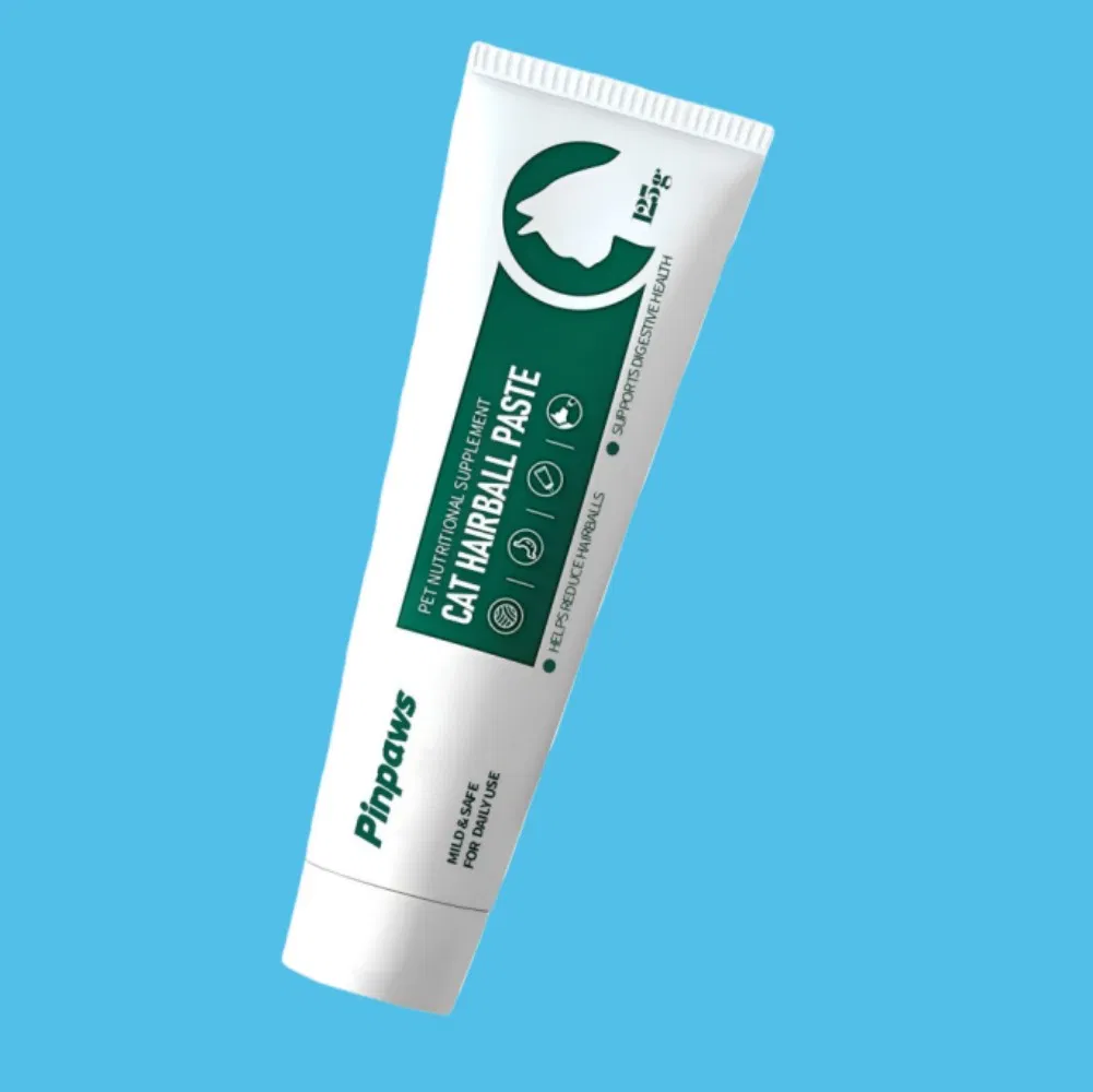 Cat Hairball Relief Paste with Meat Products and Natural Ingredients