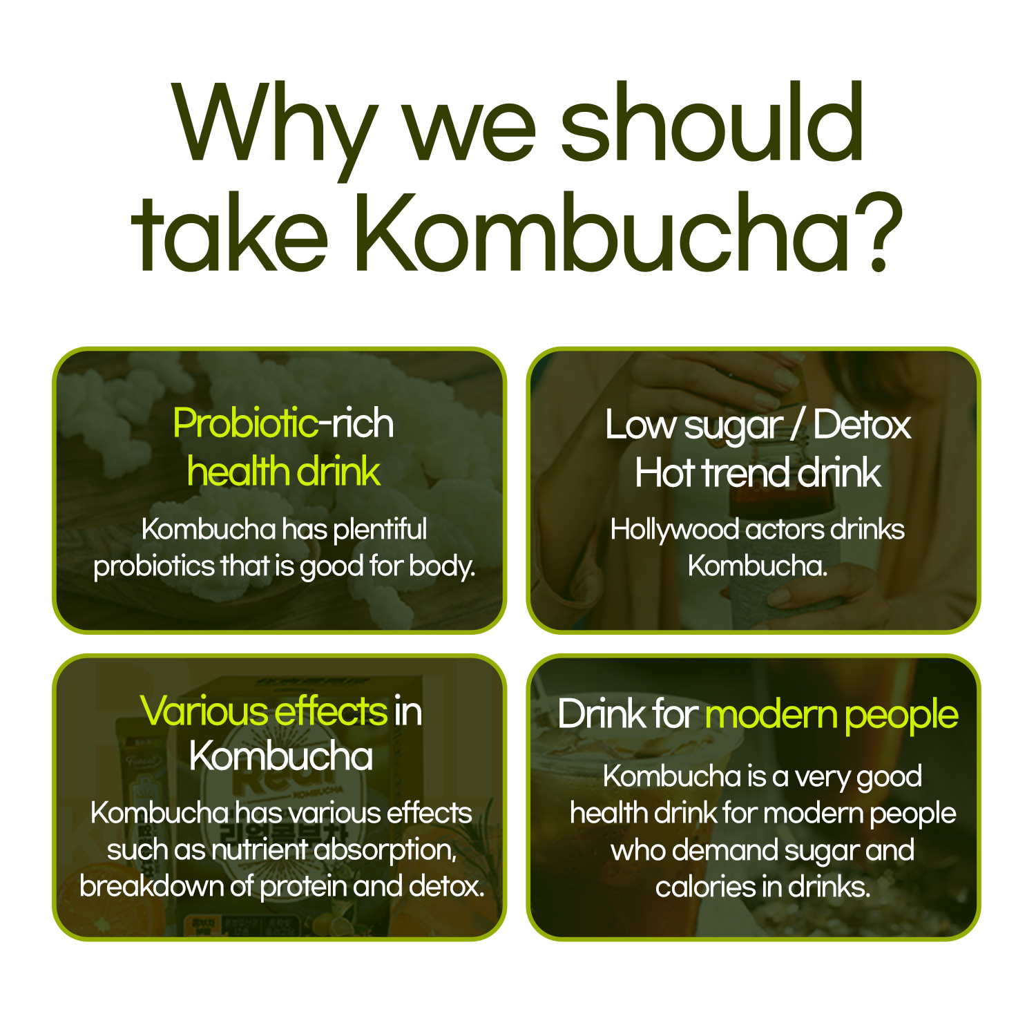 Korea Drink Diet Food Funeat Real Kombucha Pineapple Flavor Detox Drink Probiotics Slimming Tea Diet Fermented Tea Yeast
