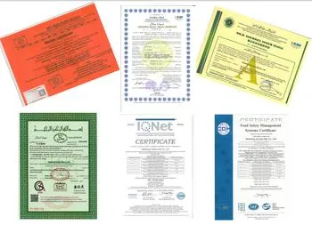 Certifications
