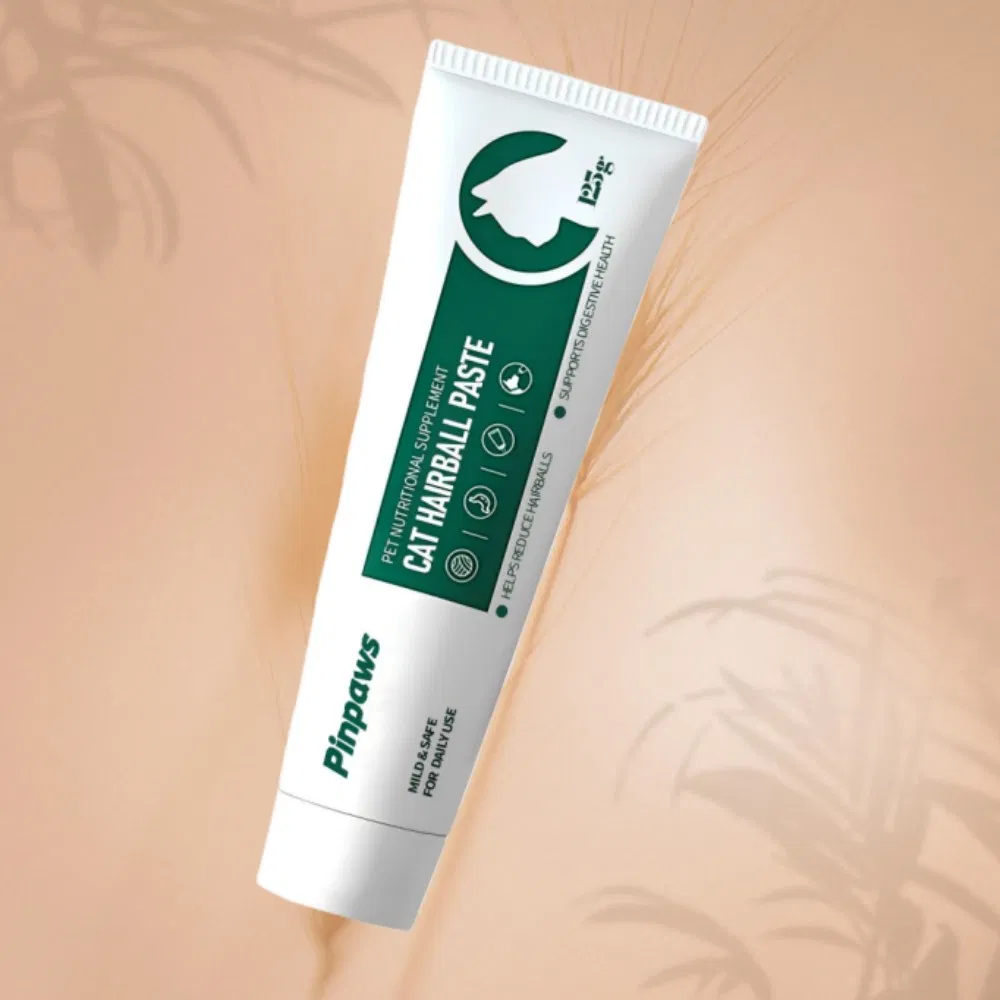 Cat Hairball Relief Paste with Meat Products and Natural Ingredients