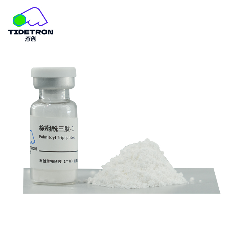 Creapep Palmitoyl Tripeptide-1 Fine Powder Anti-aging Ingredient Raw Materials for Cosmetics Available in Stock