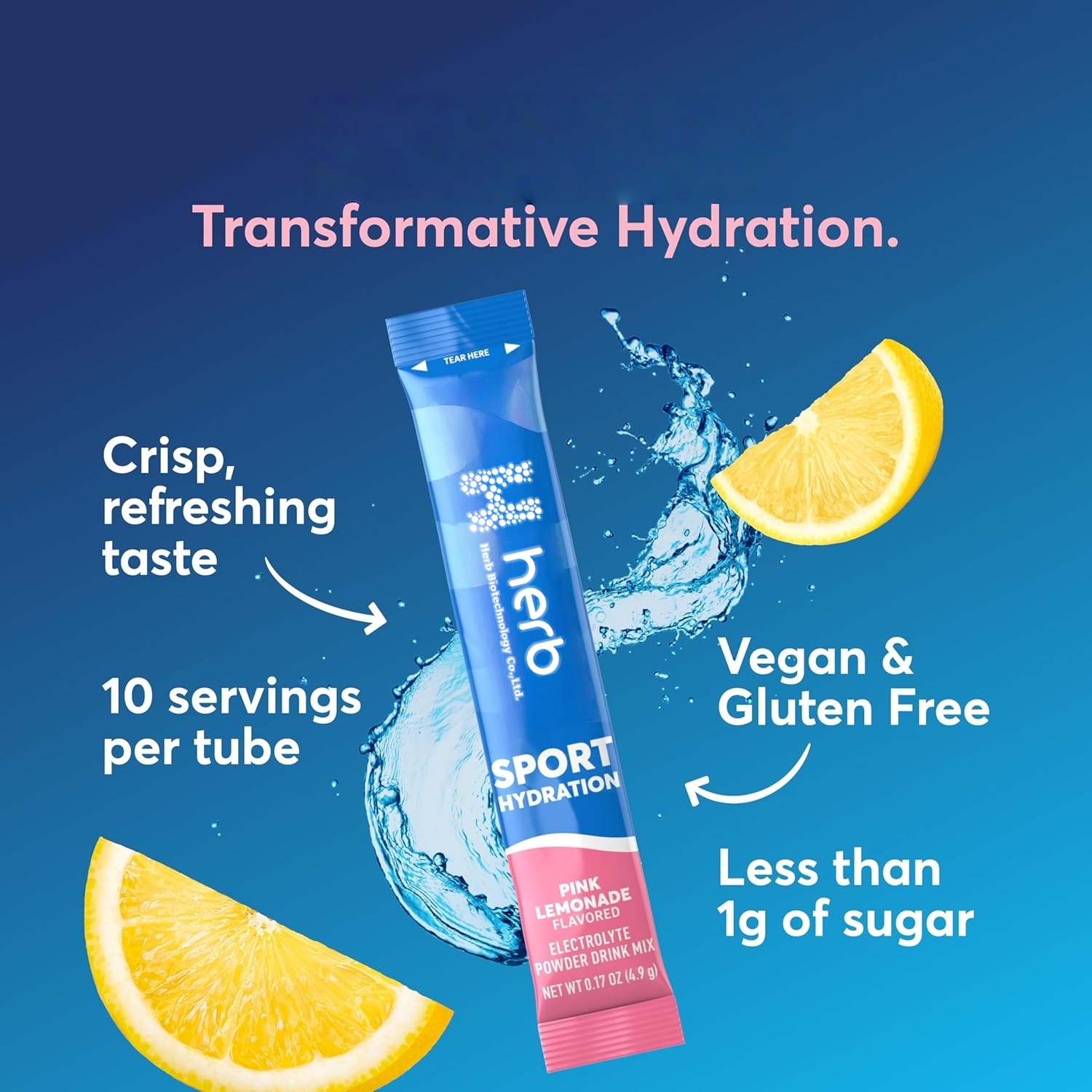 Isotonic Electrolyte Hydration Mix Adult Gluten Free Post Workout Powder Sports Nutrition Vitamin &amp; Magnesium Drink Mix