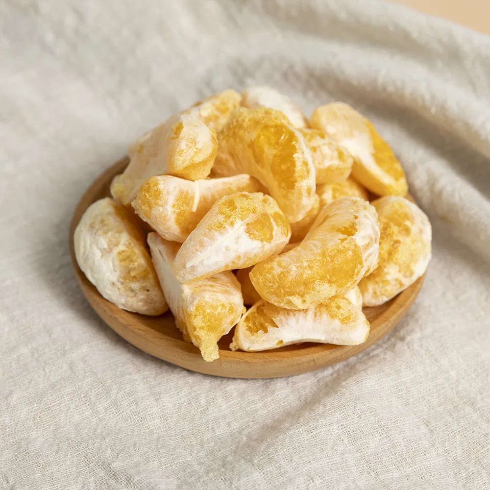 Freeze Dried Sweet Orange Segments Breakfast Cereal Blending Ingredient