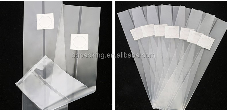 Polypropylene mushroom spawn bags structure